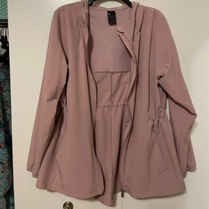 All in Motion Mauve Windbreaker